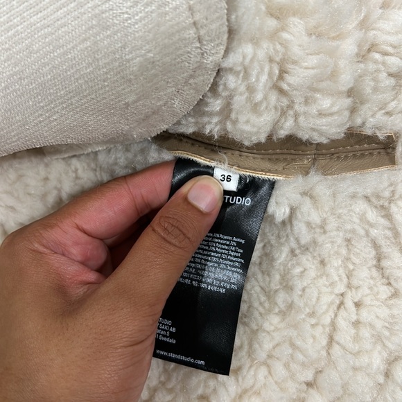 Stand Studio Rind Jacket Size 4 - Picture 8 of 10